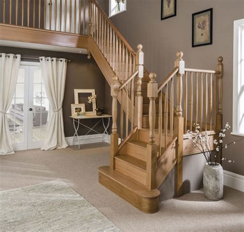Traditional Oak Staircase Neville Johnson