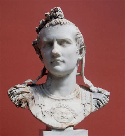 Portrait Of Emperor Caligula In Cuirass Found In Rome 37 41 Ad