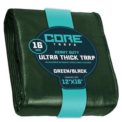 Core Tarps Waterproof Uv Resistant Rip And Tear Proof Heavy Duty Green