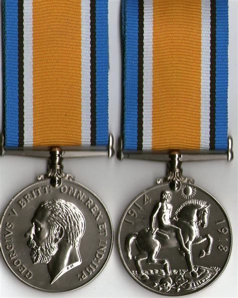 High Quality Custom Made British War Medal Wwi Copy Hot Sale Custom
