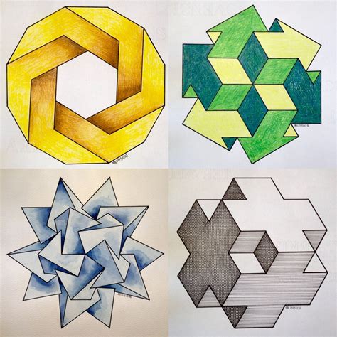 Regolo Geometric Shapes Art Geometric Drawing 3d Geometric Shapes