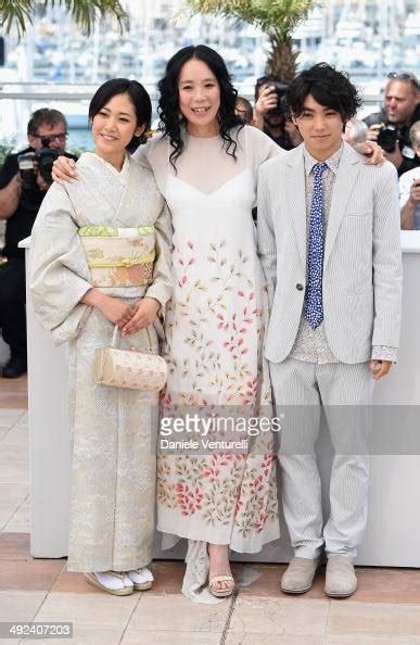 Jun Yoshinaga Naomi Kawase And Nijiro Murakami Attends The Still