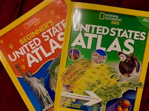 Nonficnov National Geographic Kids United States Atlas For Big And