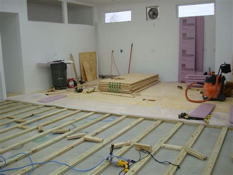 When it comes to the basement subfloor, you have a variety of options to choose from. How To Install A Plywood Shop Floor - The Wood Whisperer ...