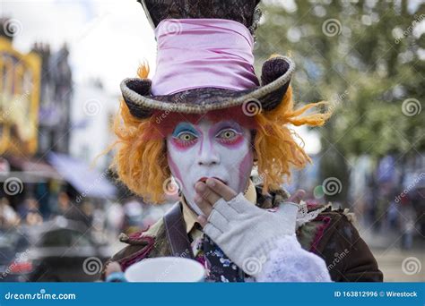 Mad Hatter Editorial Photo Image Of Tourist Performer