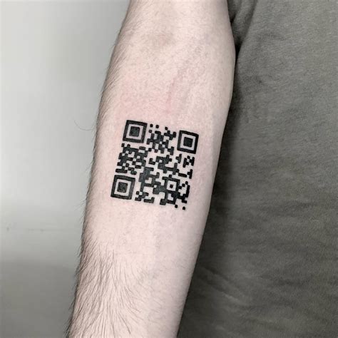20 Amazing Qr Code Tattoo Ideas To Inspire You In 2023 Outsons