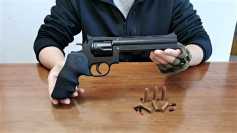 357 Magnum Revolver Soft Bullet Toy Gun Unboxing 2022 80 Metal
