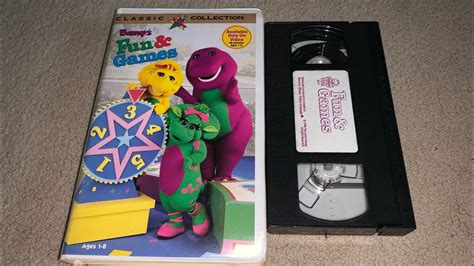 Opening And Closing To Barneys Fun And Games 1996 Vhs Youtube