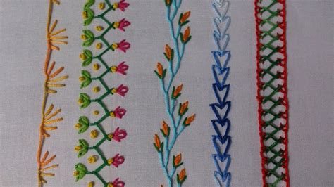 Hand Embroidery Embroidery Stitches Tutorial For Beginners Part 2