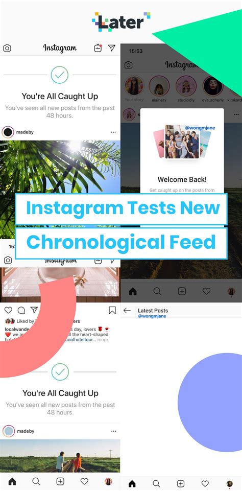 Instagram Adds New Chronological Views To Home Feed Following And