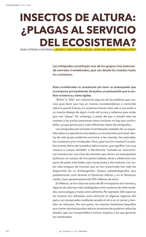 Articulo Revista De Divulgacion Cientifica