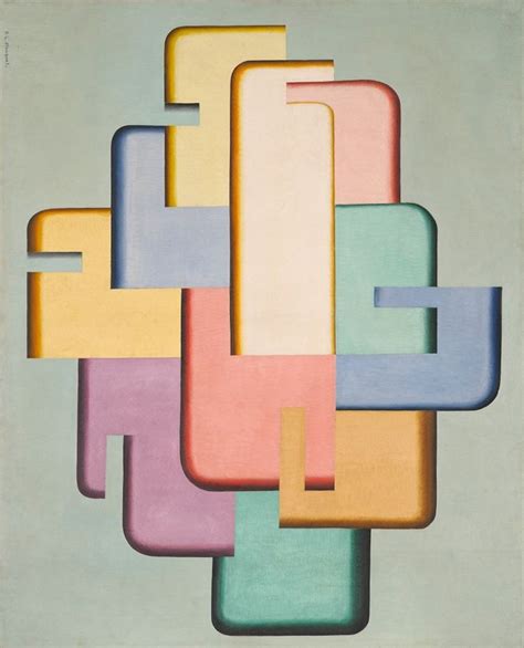 Plflouquet Composition 1925 Collection Ronny Van De Velde