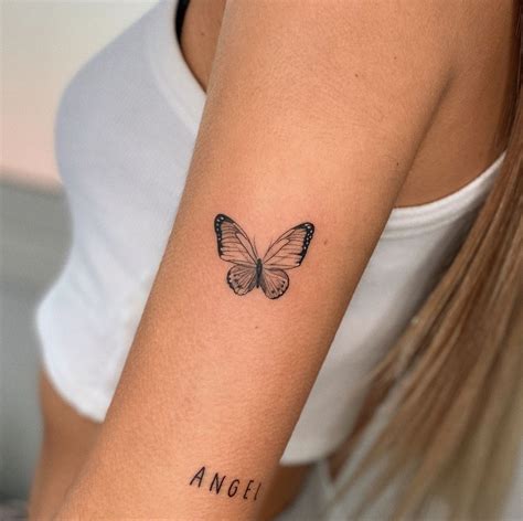Mariposas Minimalistas Tattoo IMAGESEE