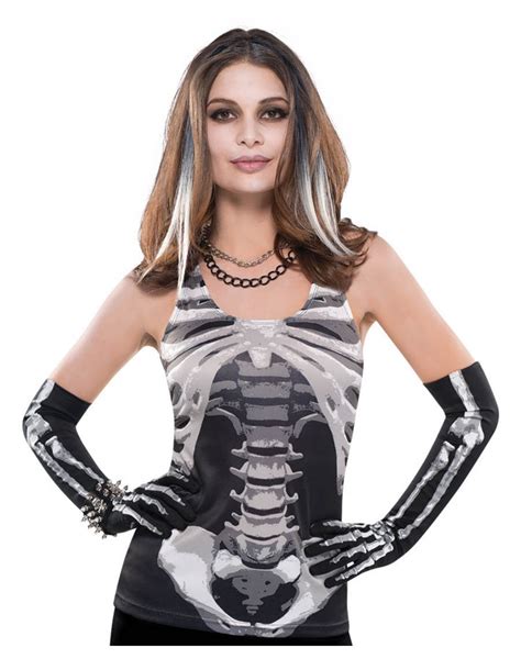 Skeleton Tank Top Costume