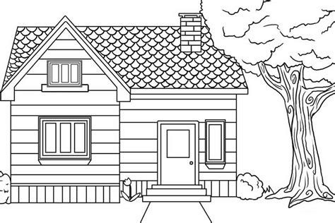 Aprender Acerca 34 Imagen Dibujos Para Colorear De Casas Por Dentro