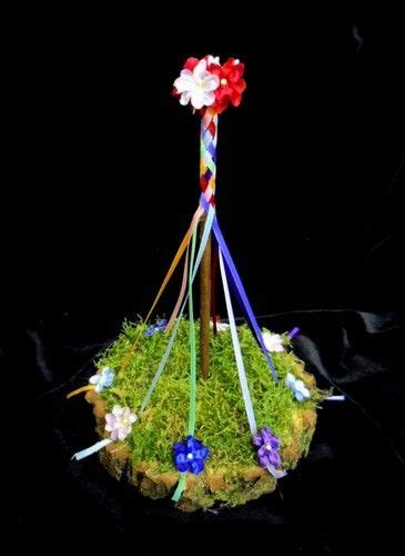Hand Crafted Maypole Designed For Beltane May Day Altars Pagan Wiccan T Pagan Crafts