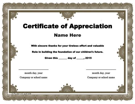 Employee Anniversary Certificate Template The Best Professional