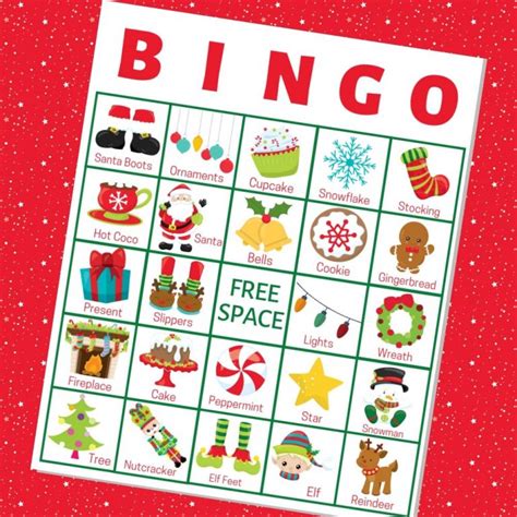 Christmas Bingo For Large Group 140 Virtual And Printable Bingo Cards