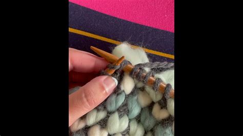 How To Knit Thrums Youtube