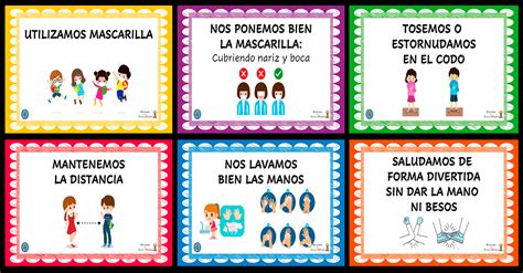 Empieza a afectarles mentalmente también, hay. Cartelería medidas preventivas para el aula -Orientacion ...