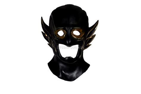 The Flash Season 3 Rival Savitar Cosplay Mask Flashpoint Black Flash