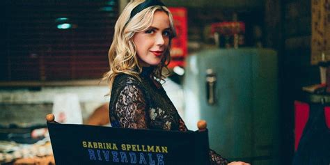 Riverdale Season 6 Image Reveals First Look At Sabrina Spellman On Set