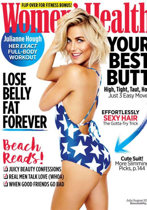 Julianne Hough Womens Health Magazine July August Issue