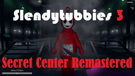 Slendytubbies 3 Secret Center Remastered Youtube