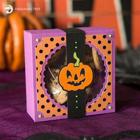 Halloween Cookie Box Svg Svg Files For Cricut And Silhouette