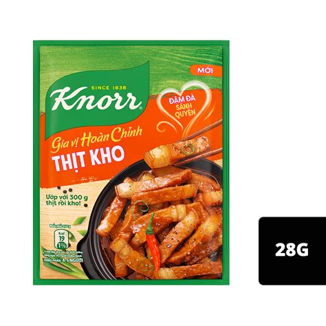 Gia Vị Thịt Kho Knorr 28g Đặt Hàng Coop Online