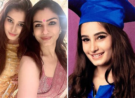 Proud Mother Raveena Tandon Expresses Joy As Daughter Rasha Thadani Graduates Says “time Flies