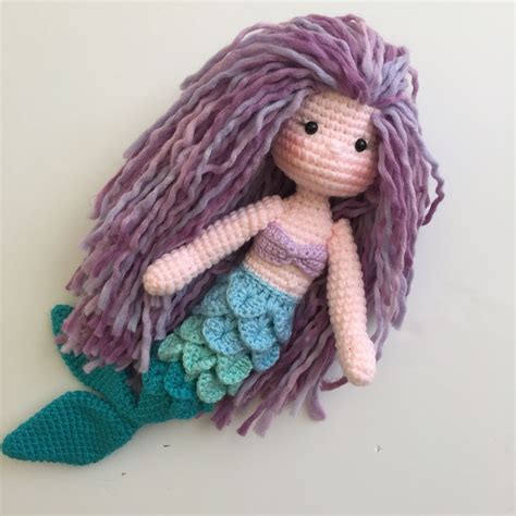 Sweet Crochet Mermaid Crochet Mermaid Crochet Dolls Crochet Mermaid