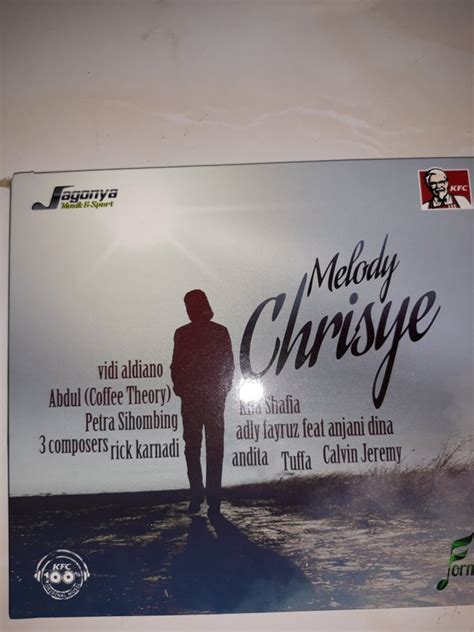 Jual Cd Melody Chrisye Various Artist Di Lapak D1ar Shop Bukalapak