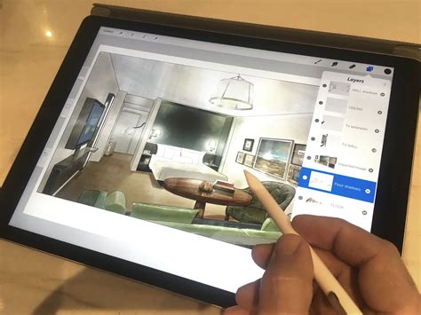 Watch Architect Use Procreate App And Ipad Pro To Turn Sketchup Views