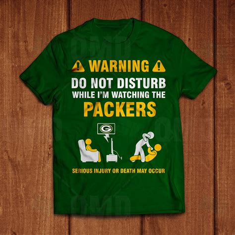 Browse our wide selection of packers tees, shirts, tank tops and more at nflshop.com. Sports Invites - Green Bay Packers - Warning T-Shirt