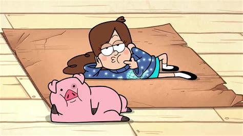 image s1e18 mabel and waddles posing gravity falls wiki fandom powered by wikia
