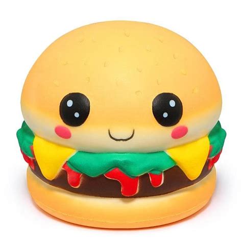 Jumbo Kawaii Squishy Burger Jumbo Squishies Squishies Kids Toy Ts