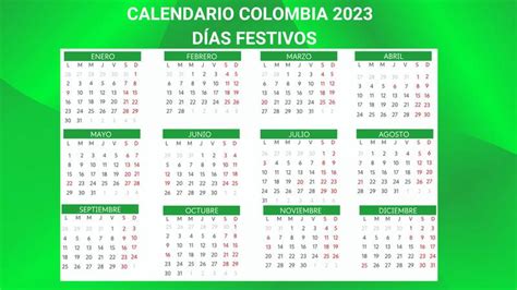 Calendario Laboral De Estos Son Todos Los Festivos En Arag N Y Colombia Conozca D As