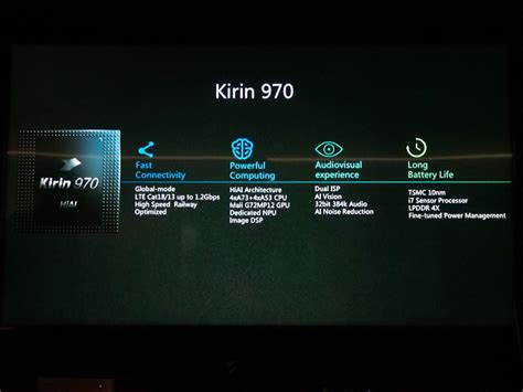 What To Expect From Huaweis Ai In The Hisilicon Kirin 970 Chipset