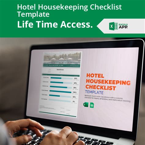 Hotel Housekeeping Checklist Template Excels App