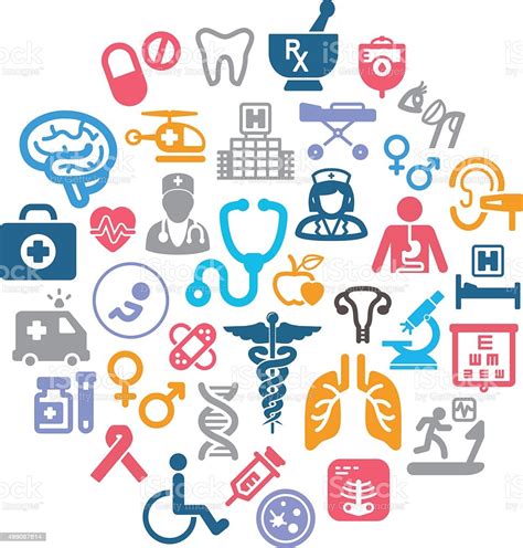 Healthcare Icons Stock Illustration Download Image Now Istock