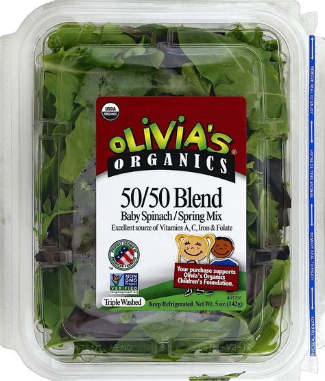 Amazon Com Olivias Organics Organic Blend Salad Oz Grocery