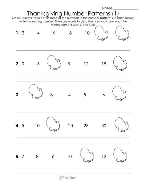 Collection Of 2nd Grade Math Worksheets On Patterns 2nd Grade Math