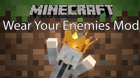 Minecraft Mod รีวิว Mod สวมศัตรู Wear Your Enemies Mod Youtube