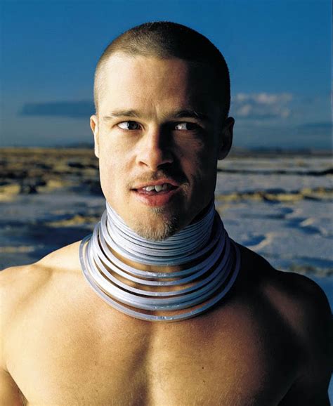 Brad Pitt The Alien Photographed By Mark Seliger For Rolling Stone In Vintage Everyday