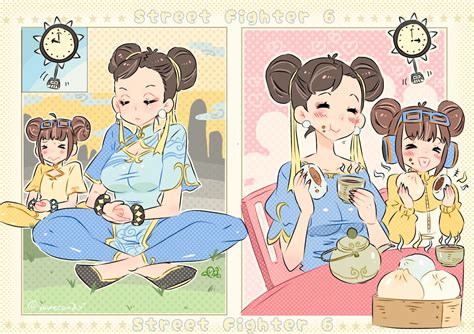 Chun Li And Li Fen Street Fighter And 1 More Drawn By Yochuchu