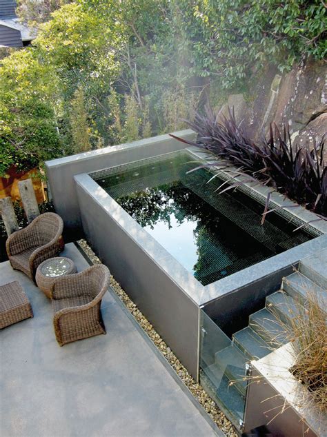 Small Space Pools Great Outdoor Ideas For Small Backyards