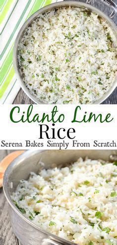 In a small pot heat 2 tsp olive oil over med/low heat and add the rinsed rice. Cilantro Lime Rice a copycat version of the famous ...