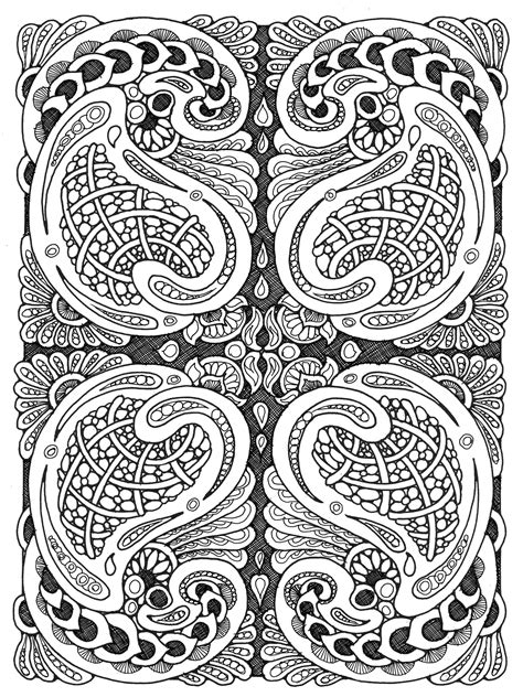 Free Printable Paisley Coloring Pages at GetDrawings | Free download
