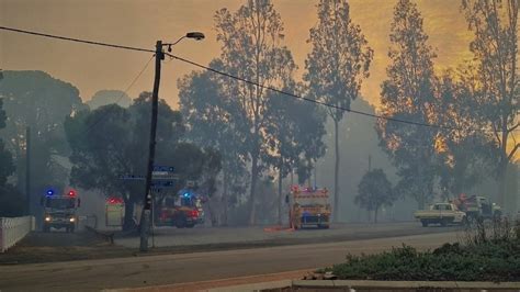 Gingin Bushfire Emergency Downgraded To Watch And Act Abc News